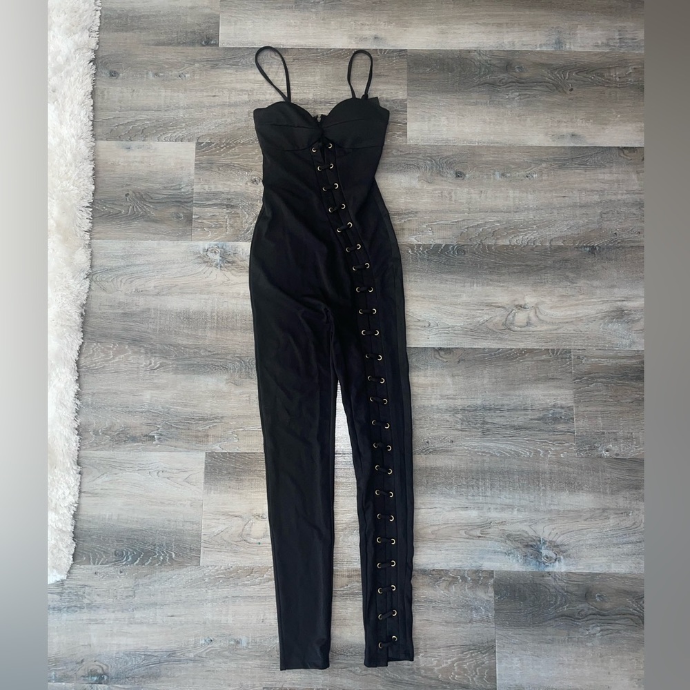 Lace-Up Jumsuit Brand Bew With Tags